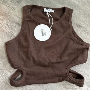 Side cut out princess polly top